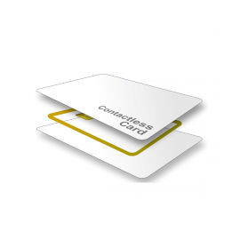 Admiral Blank PVC Card with Contactless Chip